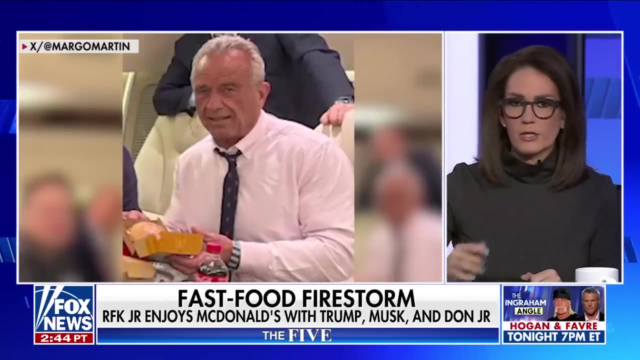 Libs lose their lunch over RFK, Jr. posing with Trump over McDonald's meal