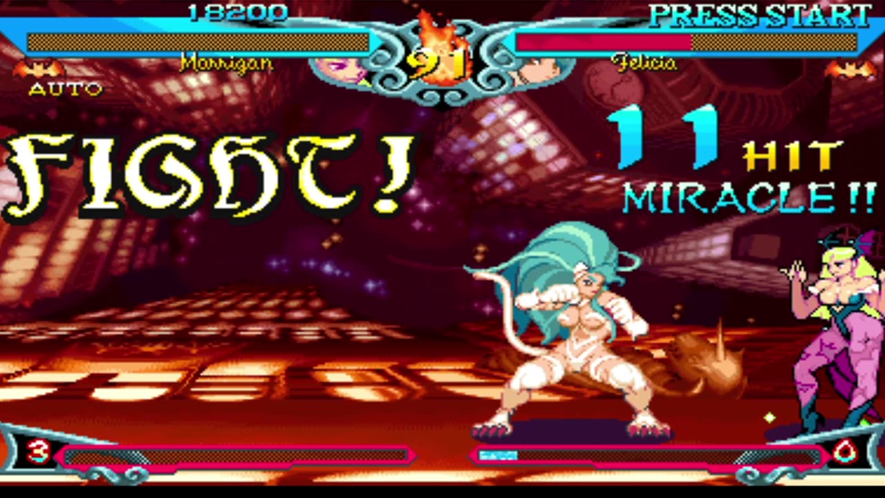 Morrigan vs Felecia