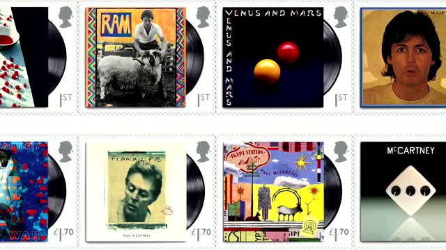 UK snail mail to issue superstar McCartney stamps