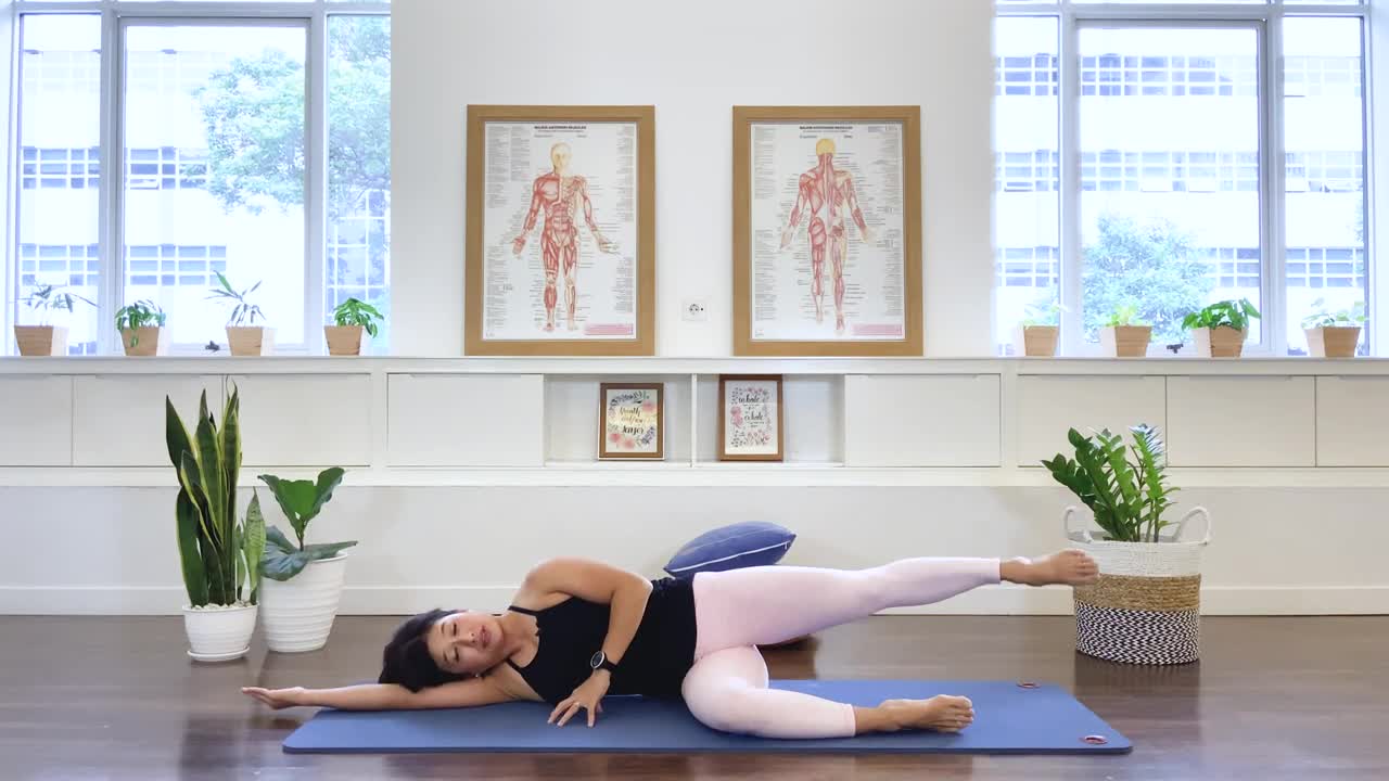 Pilates Lower Back Pain Exercises - Back Pain Relief Work Out..