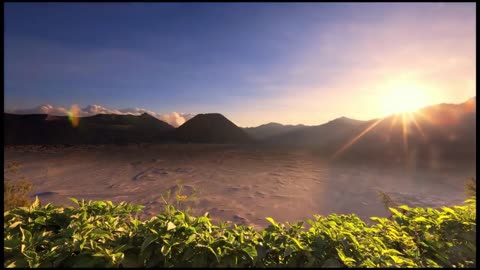 Timelapse Mount Bromo in Indonesia