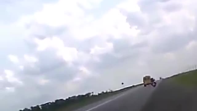 Accident and very lucky