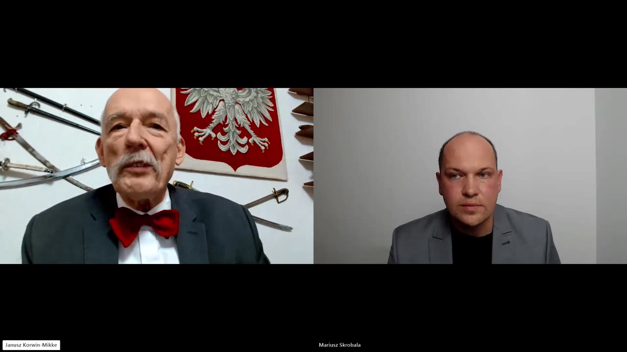 Janusz Korwin-Mikke, Mariusz Skrobała: podatki, nielegalna imigracja, współczesna Europa.