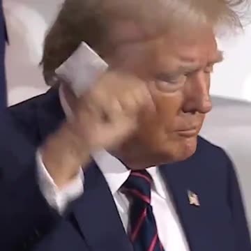 Donald Trump arrives at Day 3 of RNC