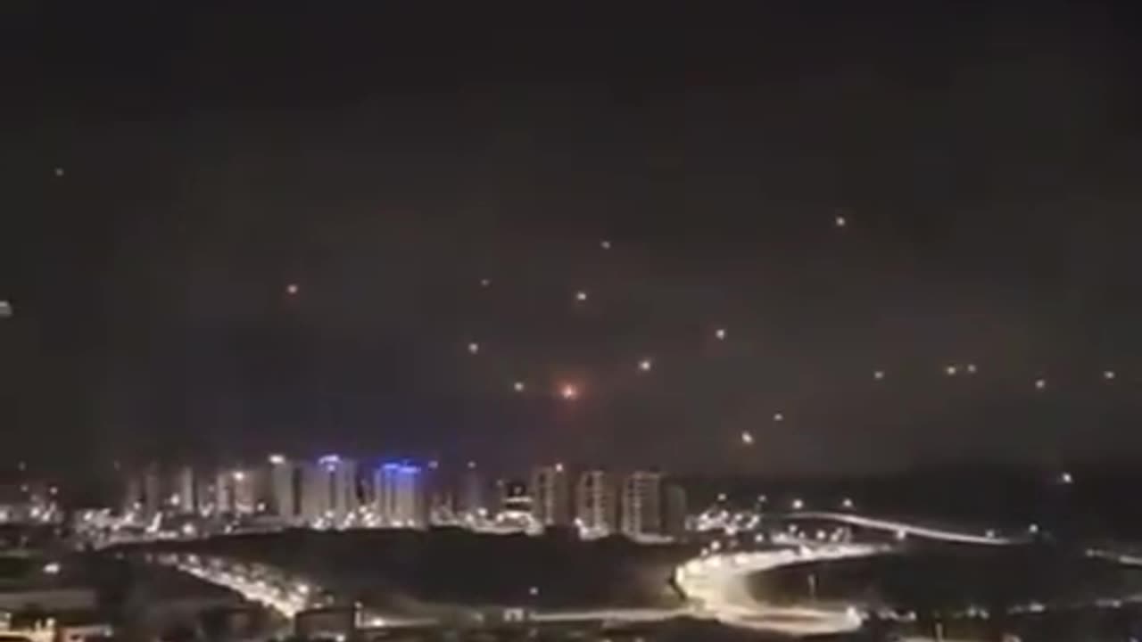 Israel’s Iron Dome working hard