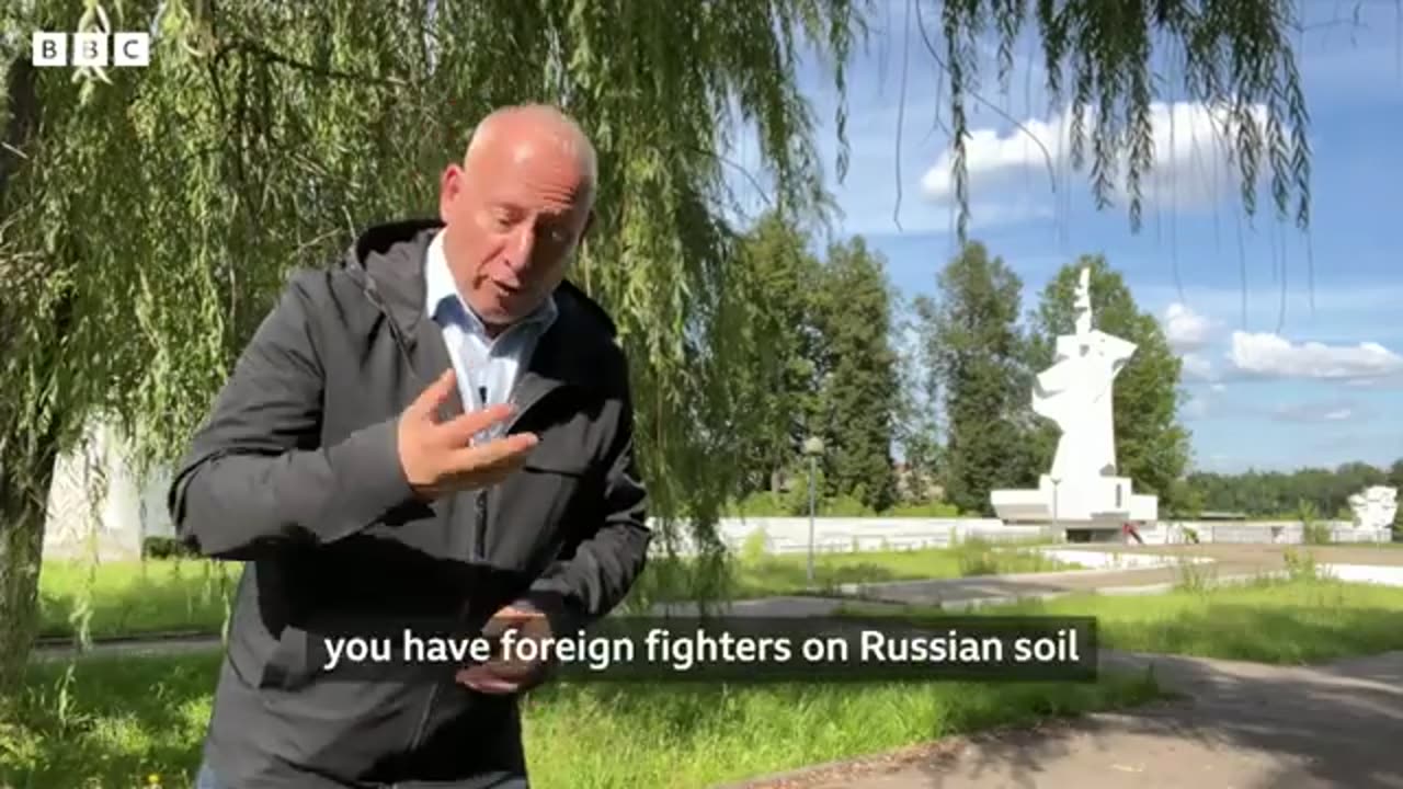 How Russians have reacted to Ukraine's incursion into Kursk region | BBC News Nn rT