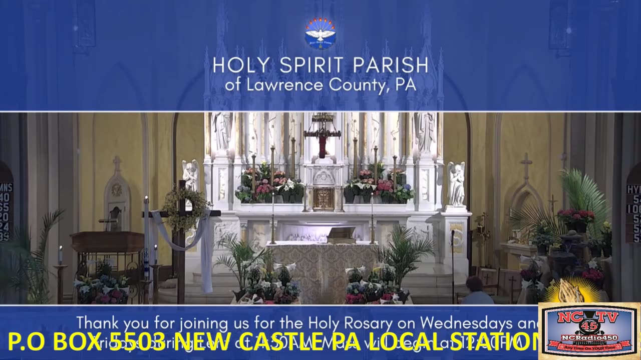 NCTV45 CATHOLIC MASS HOLY SPIRIT PARISH (ST MARY'S) 12:00 PM FRIDAY APRIL 5 2024