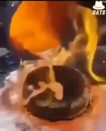 If molten lava can't breakdown fast food do you think your digestive system can ?