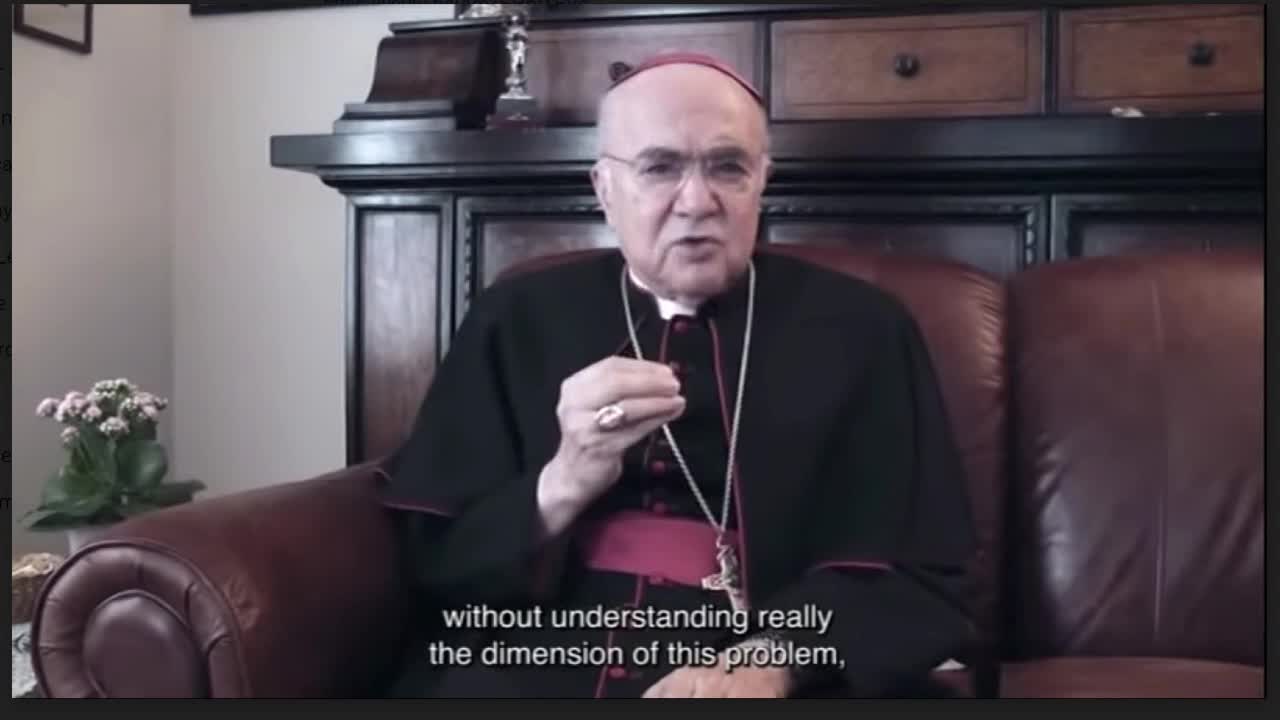 Part 8 - The Great Reset - Archbishop Carlo Maria Vigano Interview