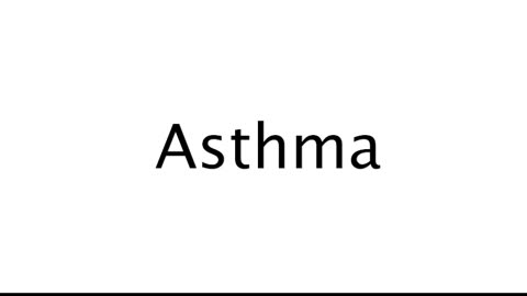 How to Pronounce Asthma