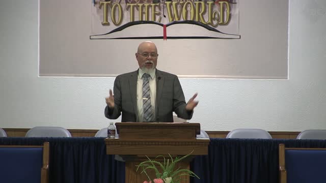 Pastor C. M. Mosley, The True Vine, John 15:1-9