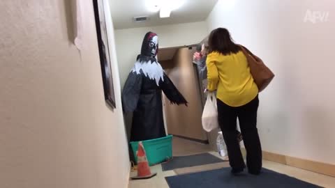 BEST Halloween Pranks and Fails