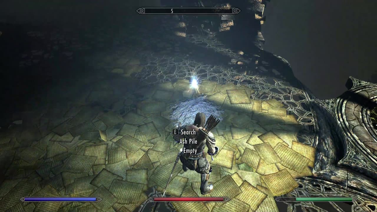 Skyrim Special Edition black book filament and filgree