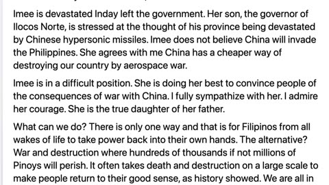 My Talk with Imee Marcos