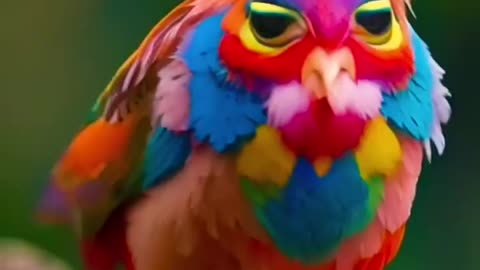 Culourfull Bird, Ammazing Natural Video