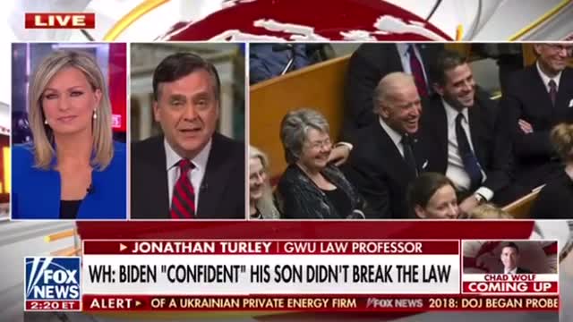 TURLEY: Joe Biden is absolutely implicated in Hunter Biden’s foreign business deals.