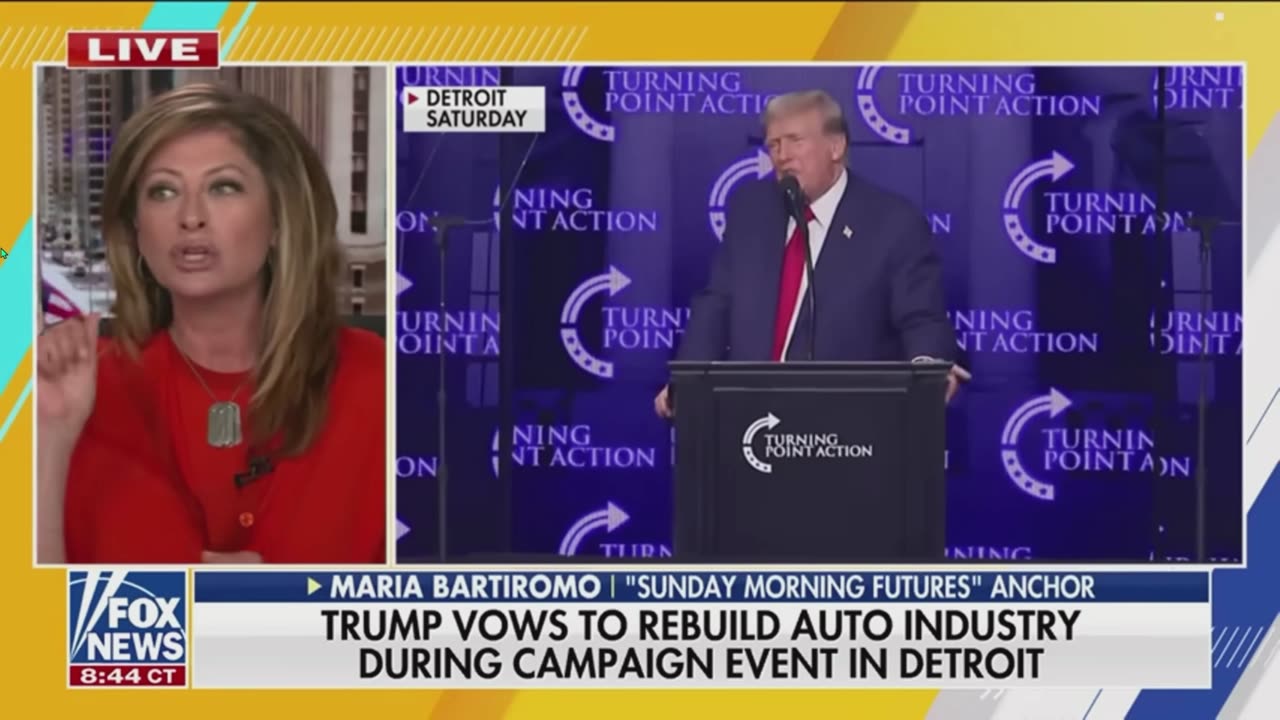 Maria Bartirom Trump to rebuild auto industry