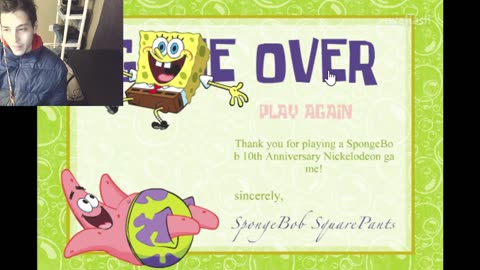 Failed Attempt #112 To Earn A High Score In The SpongeBob SquarePants Gnarly Rip Curl Video Game