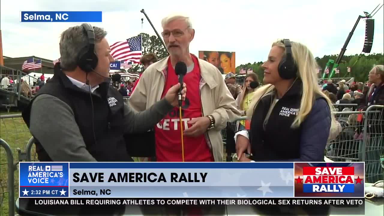 Ro @ Save America Rally