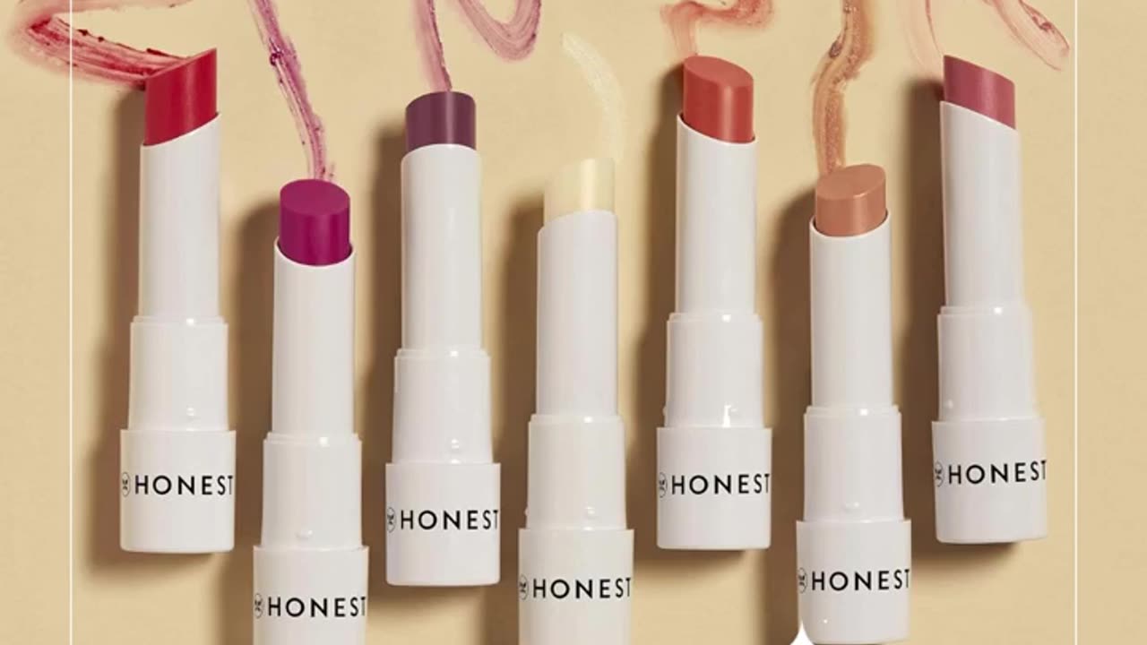 Honest Beauty Tinted Lip Balm | Antioxidant-rich Acai Extracts + Avocado Oil |