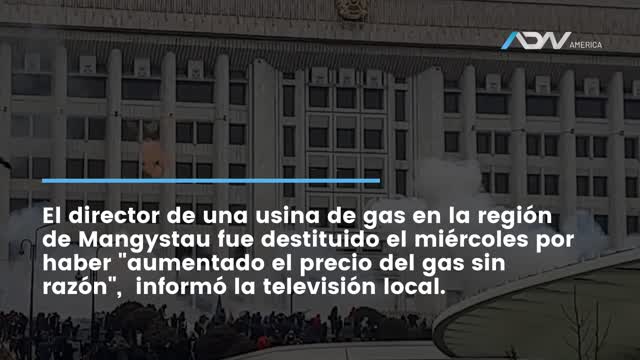 Kazajistán: gobierno dimite tras protestas por precios del gas