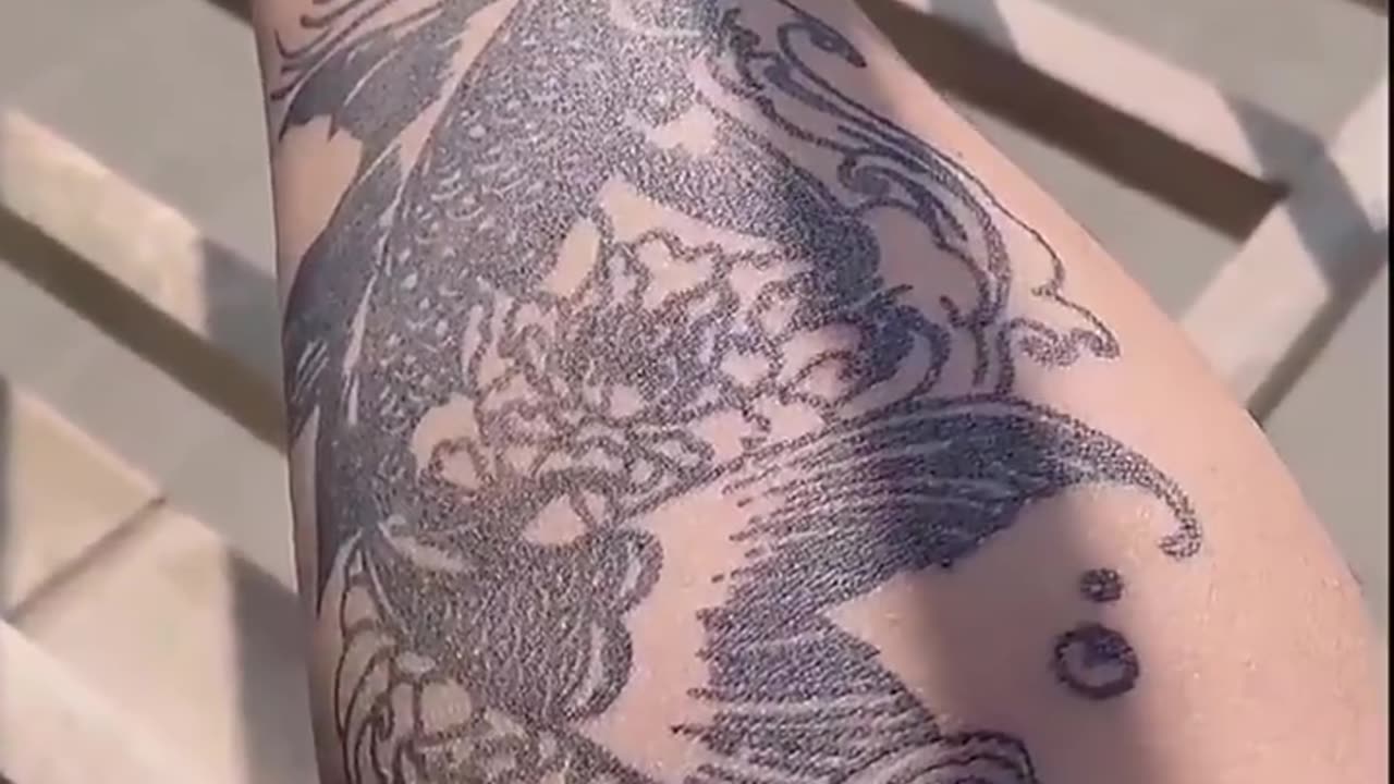 Pasang Tatto Temporer dengam benar.