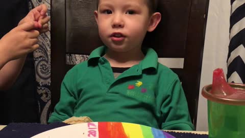 Adorable 4 year old version of "Rumour Has It" by Adele 