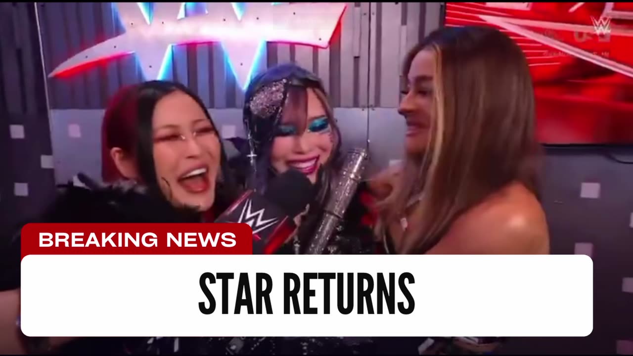 Injured Star Returns On Raw