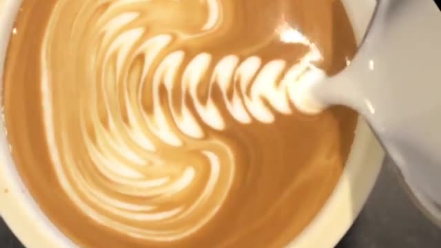 pouring coffee