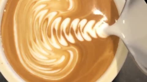 pouring coffee