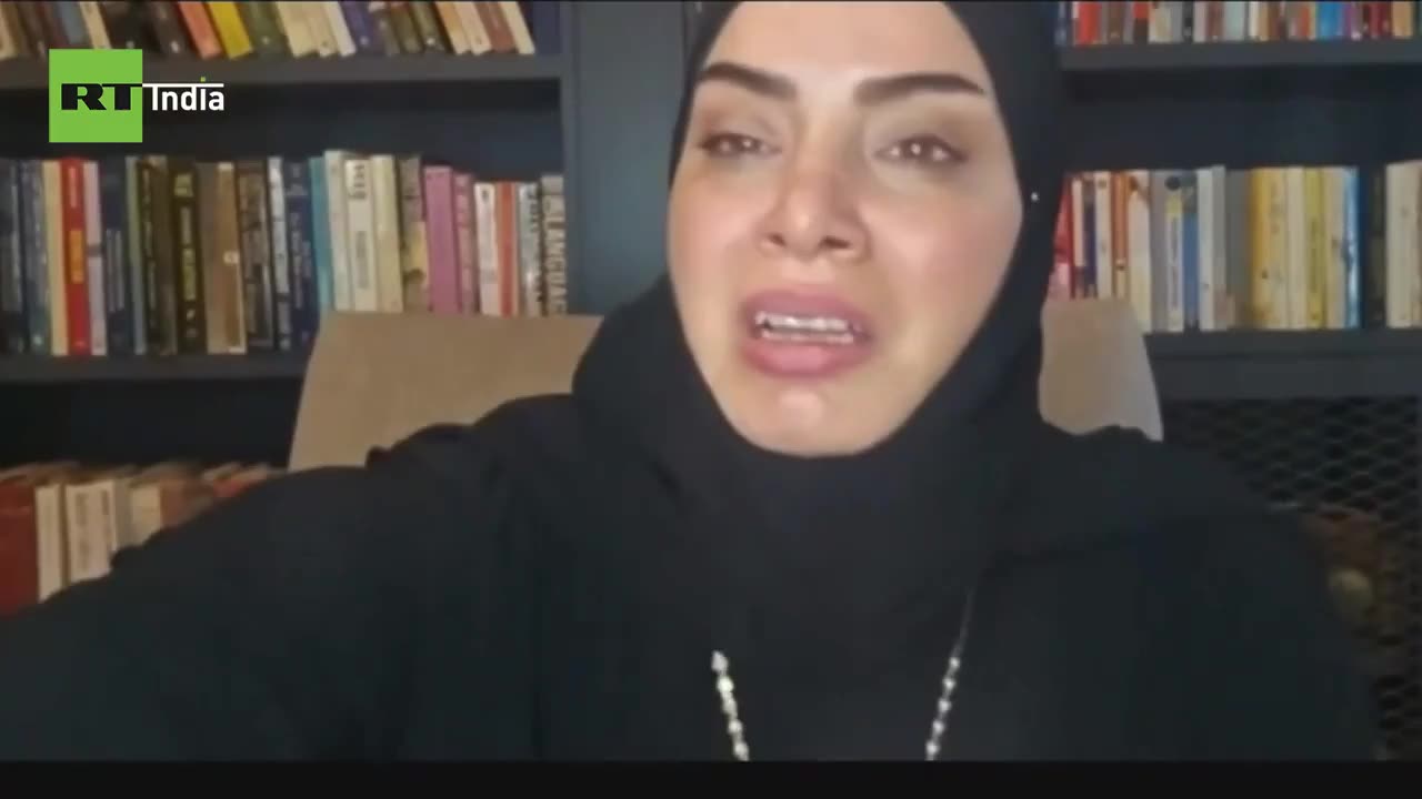 Lebanese Hezbollah “journalist cries Live on AL-jazeera after learning death of Hezbollah Leader