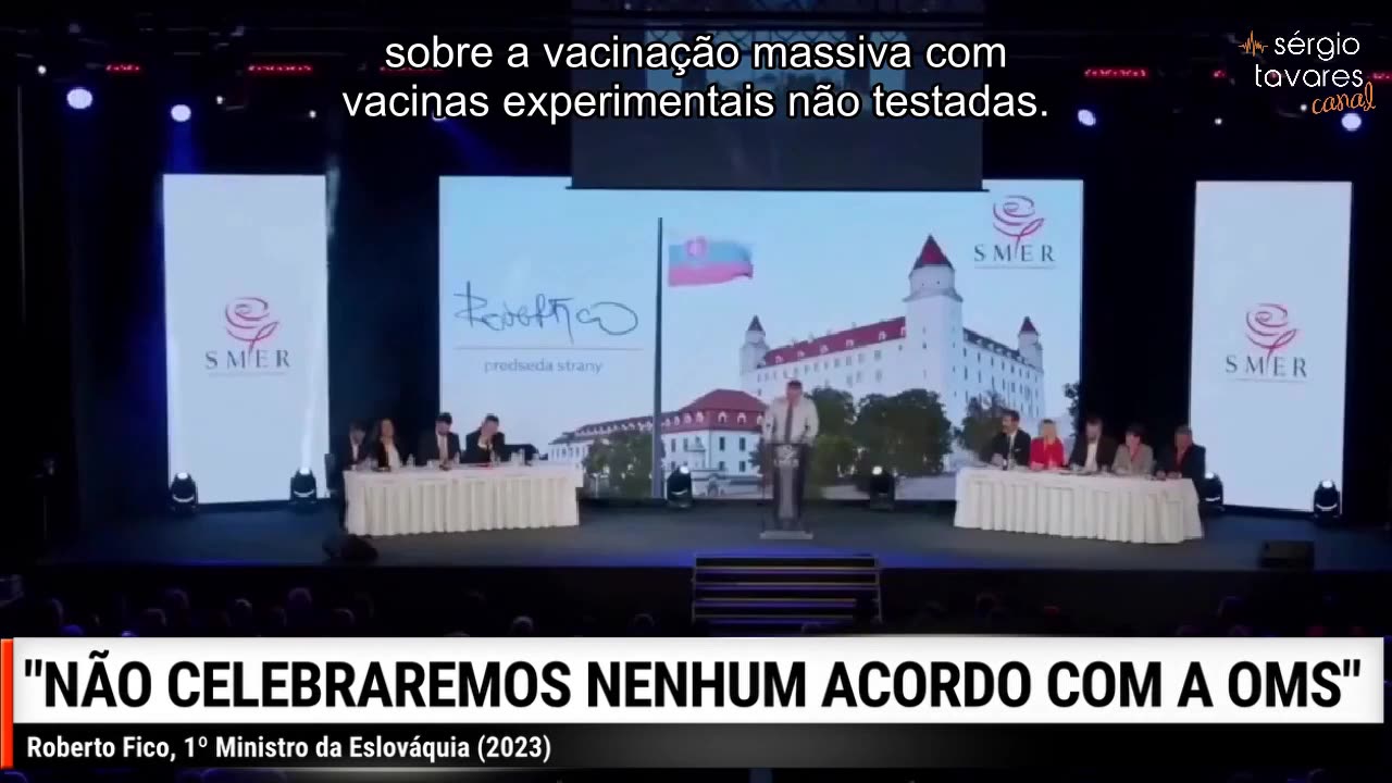 Primeiro ministro da Eslováquia denuncia agenda da inoculação experimental