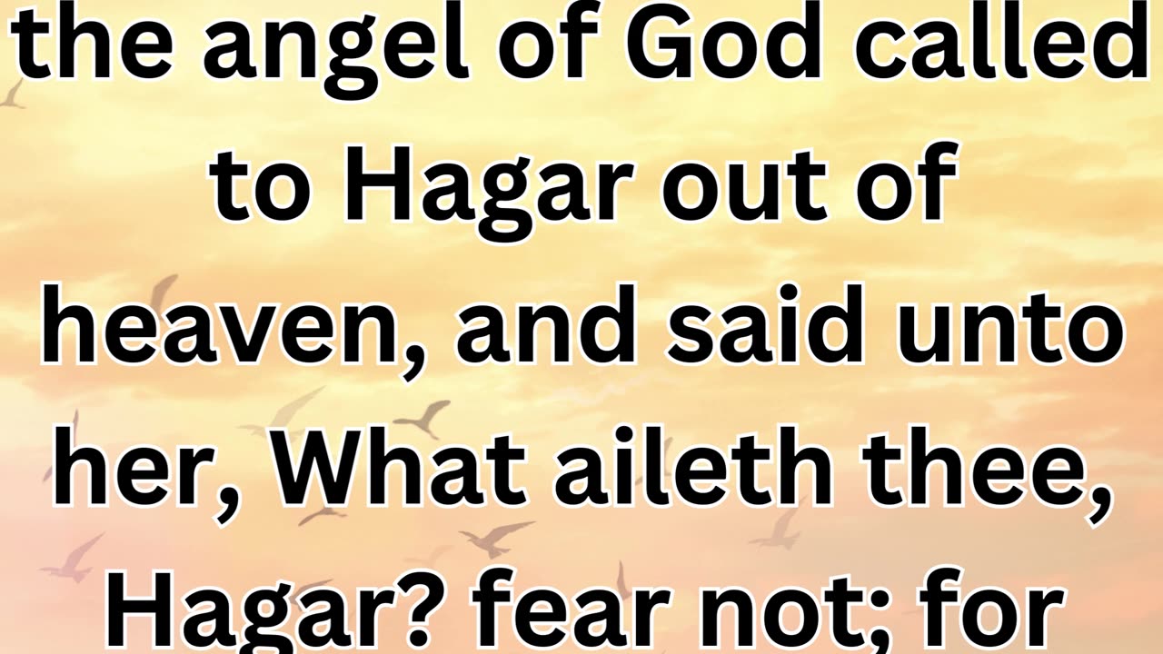 "God's Assurance to Hagar: Genesis 21:17-18"