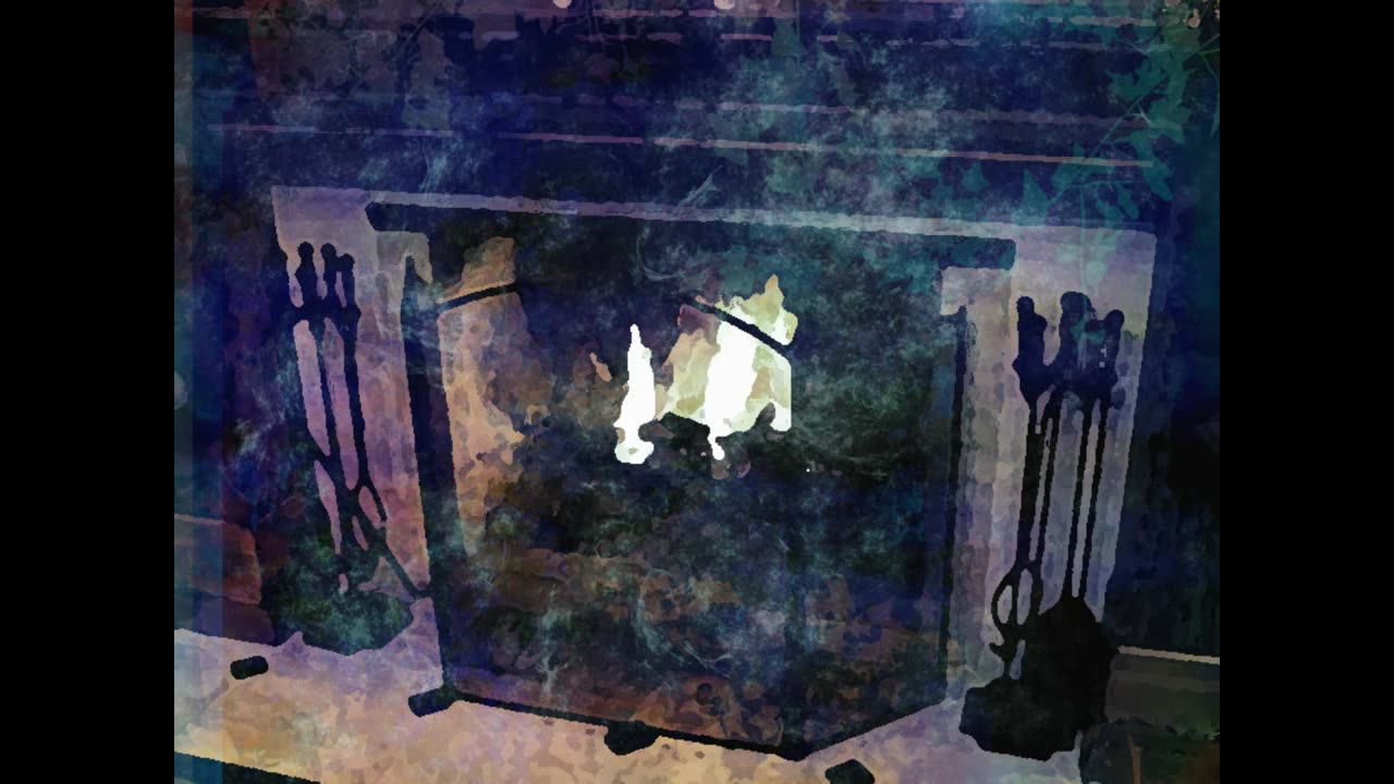 Gaming ASMR: The House in Fata Morgana - Sitting in front of a warm fire during a thunderstorm