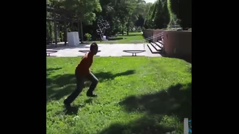 Funny reverse parkour 27