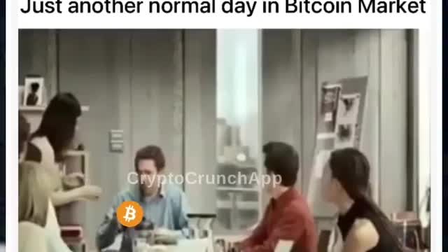 Just another normal day in Crypto market