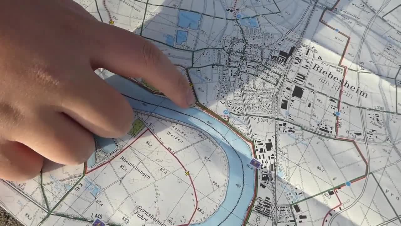 Navigieren mit dem Marschkompass