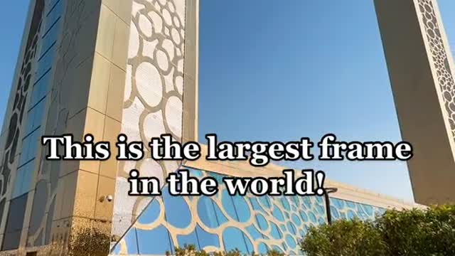 This is the largest frame in the world!