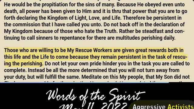 Words of the Spirit | May 11 2022