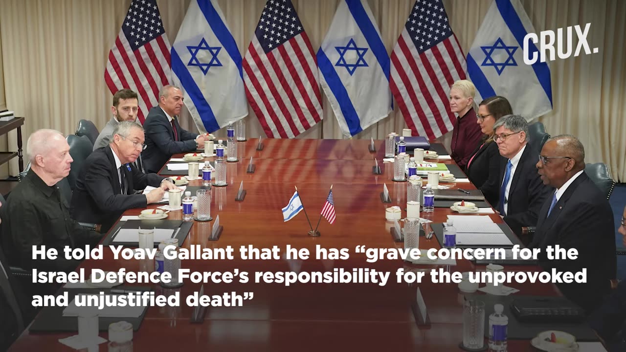 US Activist "Likely Hit Indirectly By IDF Fire", US Says Israel Must Change West Bank Tactics