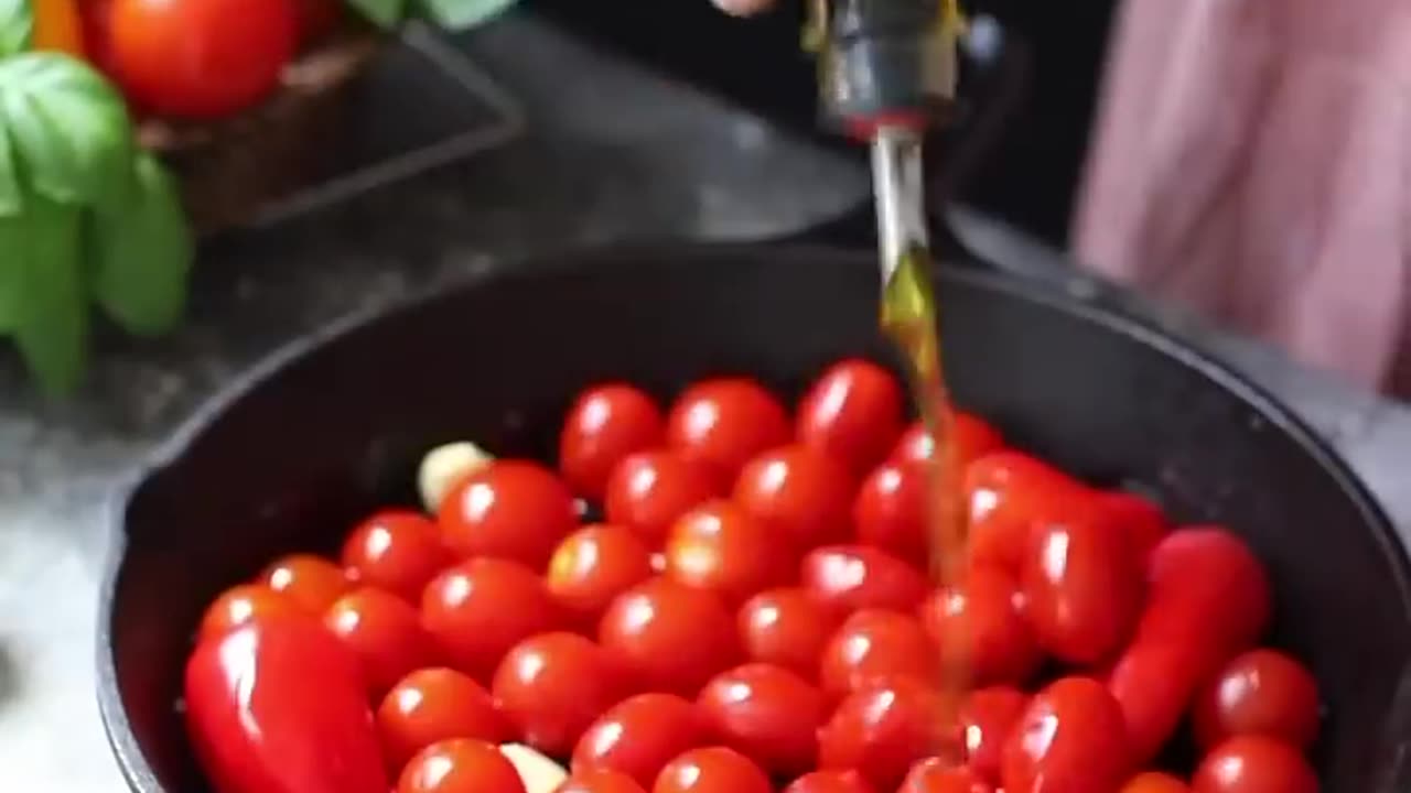 One of my most tried recipes;Roasted Cherry Tomato Spaghetti alla Chitarra!