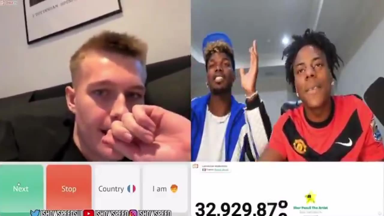 🇫🇷🗣️ During Speed’s stream, Paul Pogba told a Spurs fan