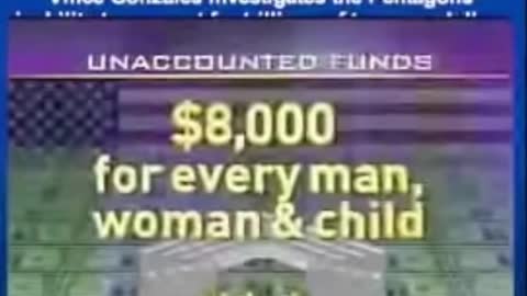 2.3 Trillion lost by the pentagon