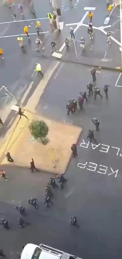 Australia SHOT FIRED birds eye view