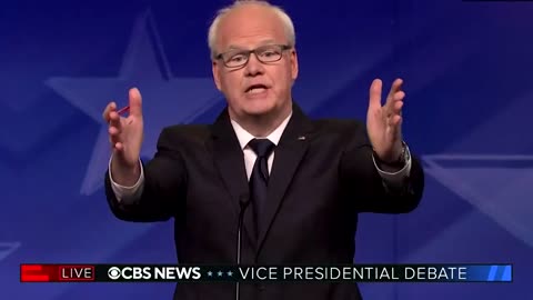 Funny SNL Skit About Tim Walz Debate