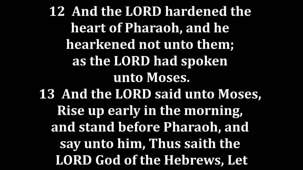 Exodus 9 King James version