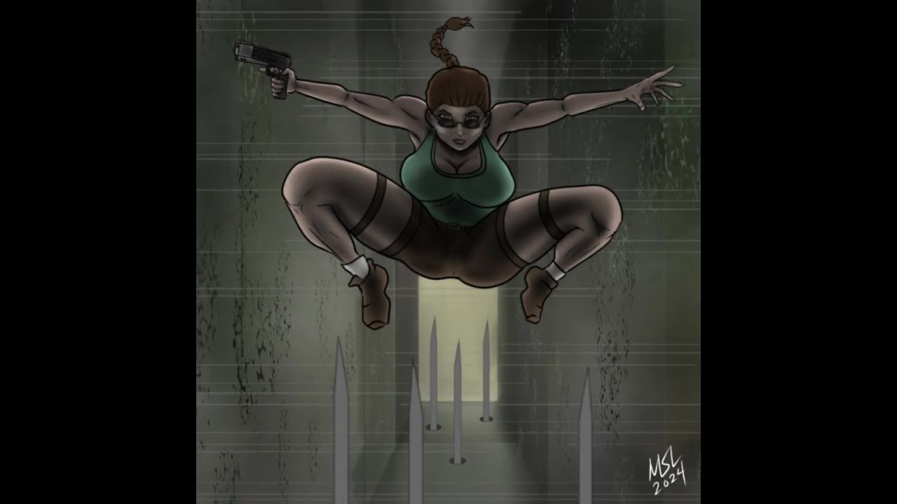 Lara Croft, Tomb Raider. Raiding the tombs.