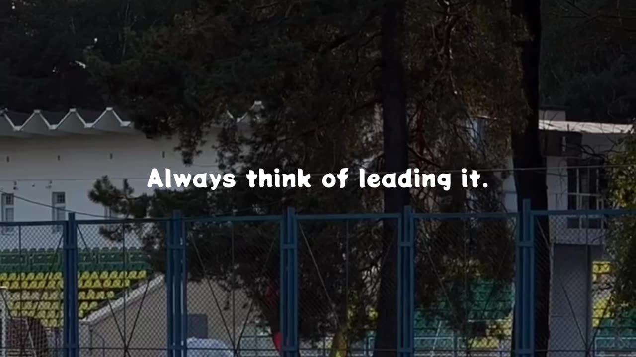 Lead the crowd.