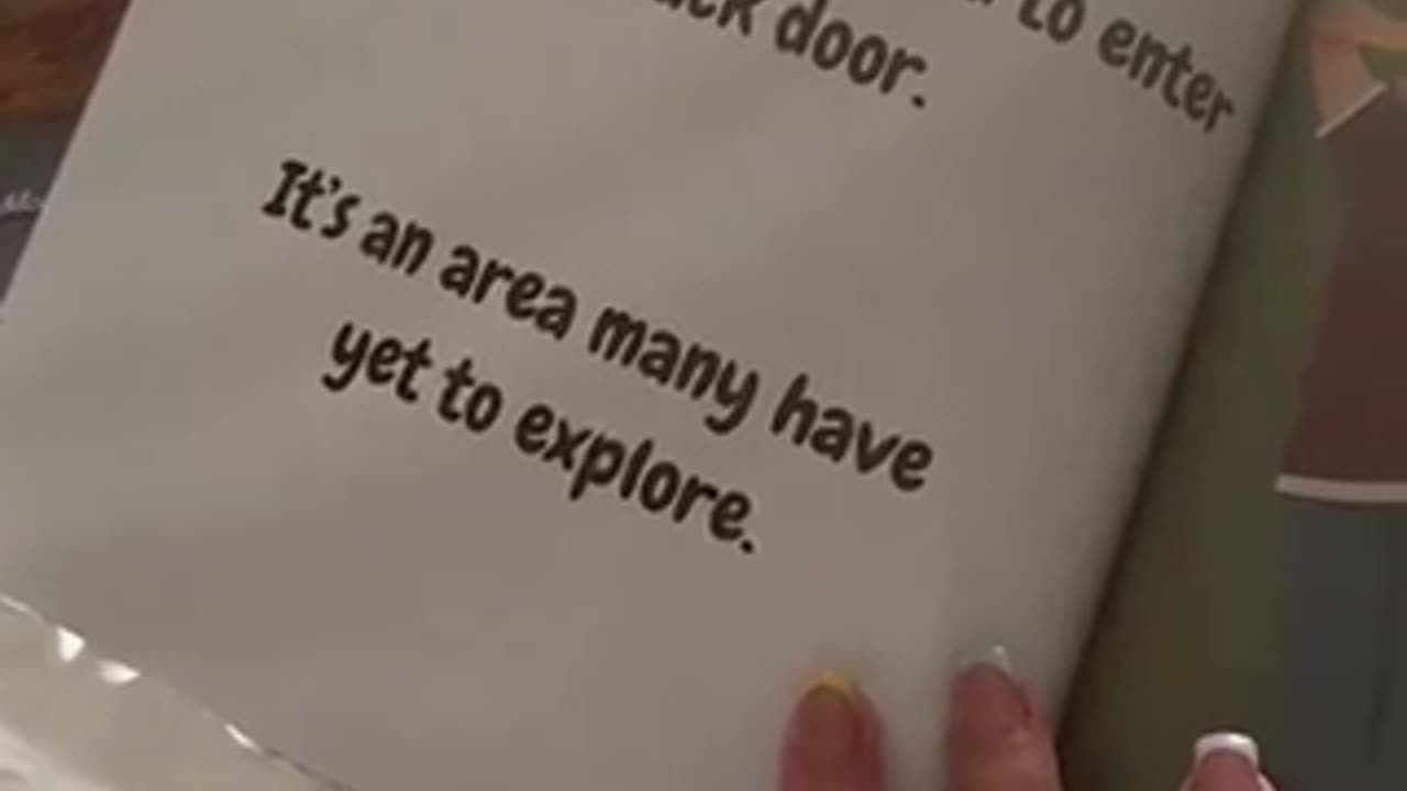 So this is a children's book and not a romance novel....