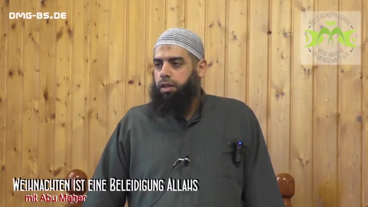Weihnachten ist eine Beleidigung Allahs